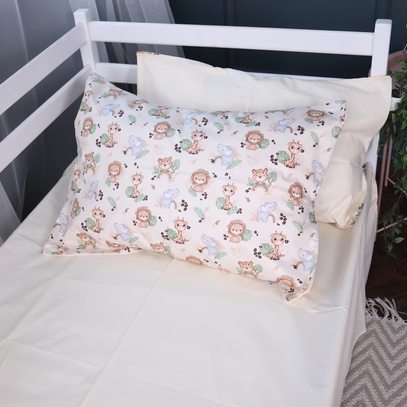 Комплект постільної білизни Сатин Kids Time 22-1418 Safari baby - 2
