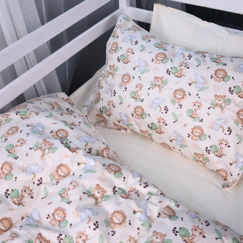 Простирадло Сатин Kids Time 22-1418 Safari baby - 2