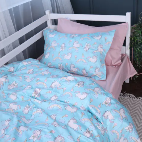 Наволочка Сатин Kids Time 22-1421 Unicorn meanness - 2