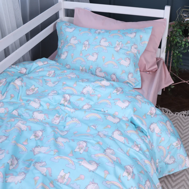 Комплект постільної білизни Сатин Kids Time 22-1421 Unicorn meanness - 3