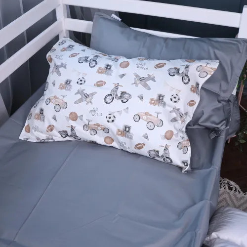 Простирадло Сатин Kids Time 22-1417 Retro Boys' World