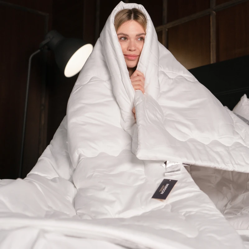 Одеяло хлопковое Luxury Exclusive №1443 хлопок мако-батист (зимнее) - 10