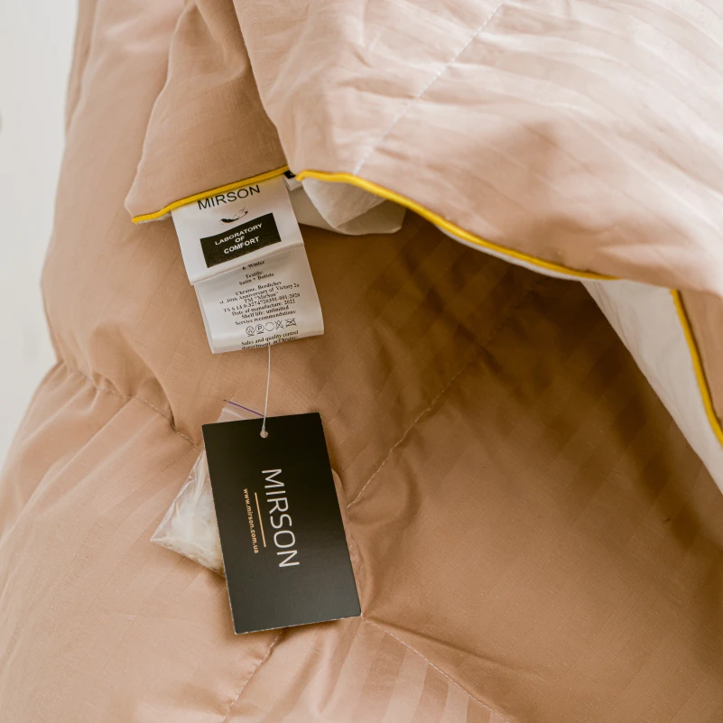 Одеяло пуховое кассетное Carmela №035 100% пух Premium class батист+сатин (зима) - 28