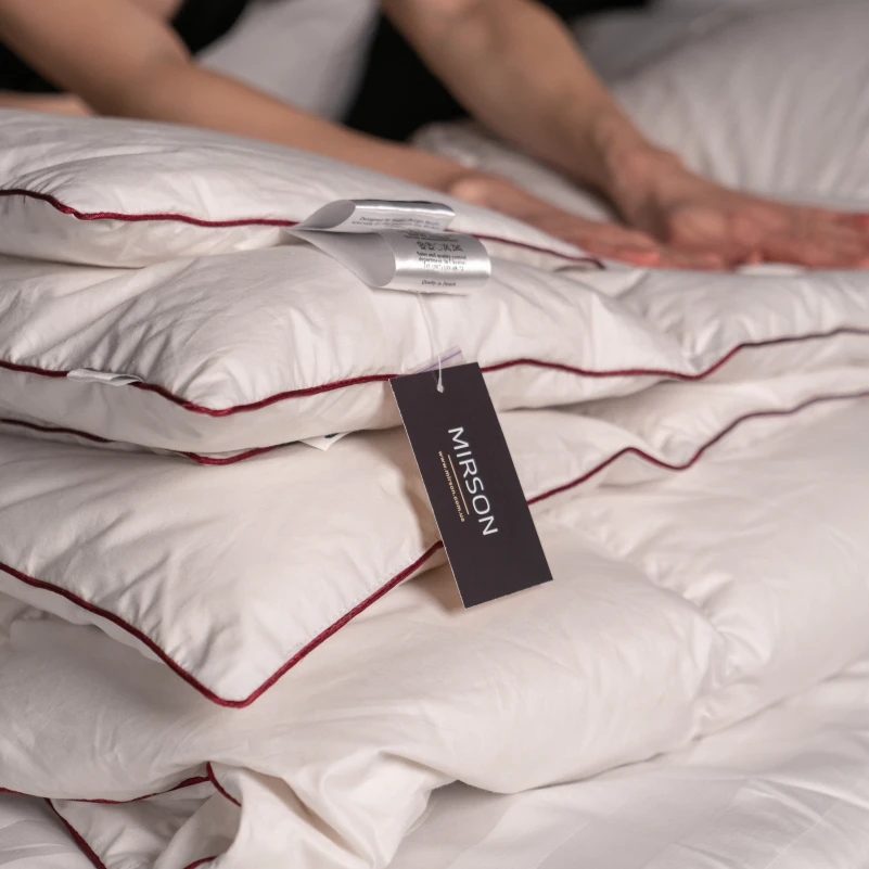 Одеяло пуховое кассетное DeLuxе №030 100% пух Deluxe class батист (зима) - 15