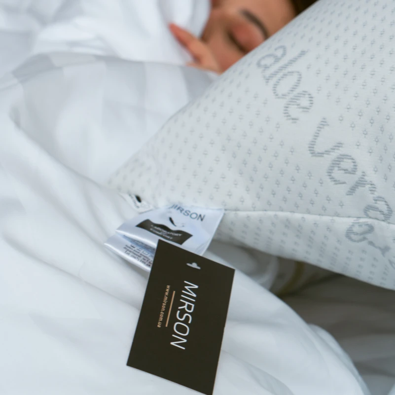 Подушка шелковая №847 "Dorotea" Silk Kapok HAND MADE (упругая) - 11