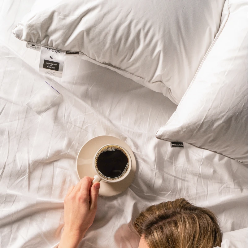 Подушка пуховая Luxury Exclusive пух Luxury №152 100% пух Luxury class тик Luxe (средняя) - 15