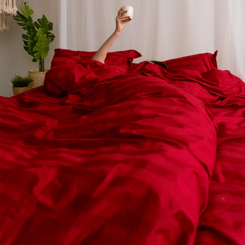 Простынь на резинке (САТИН ЖАККАРД) Aldo - высота 25 см (детские 10 см) - 1