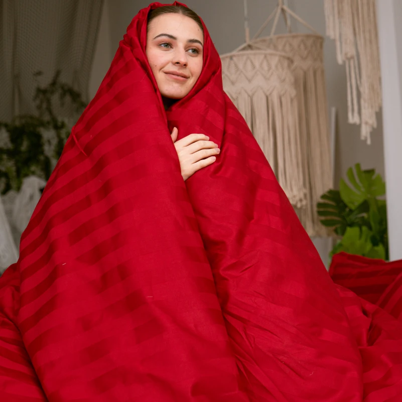 Простынь на резинке (САТИН ЖАККАРД) Aldo - высота 25 см (детские 10 см) - 9