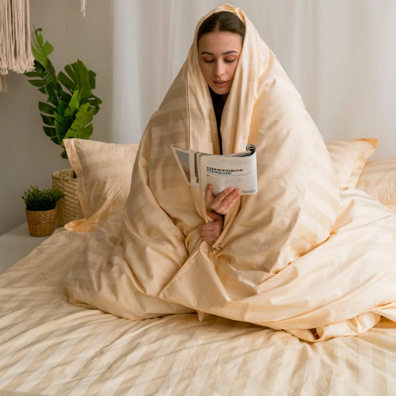 Постільна білизна  Сатин ELIT Сarmela - 9