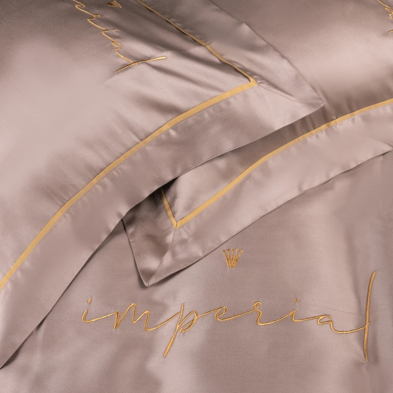 Комплект постільної білизни Imperial Tencel №08 Beige - 2