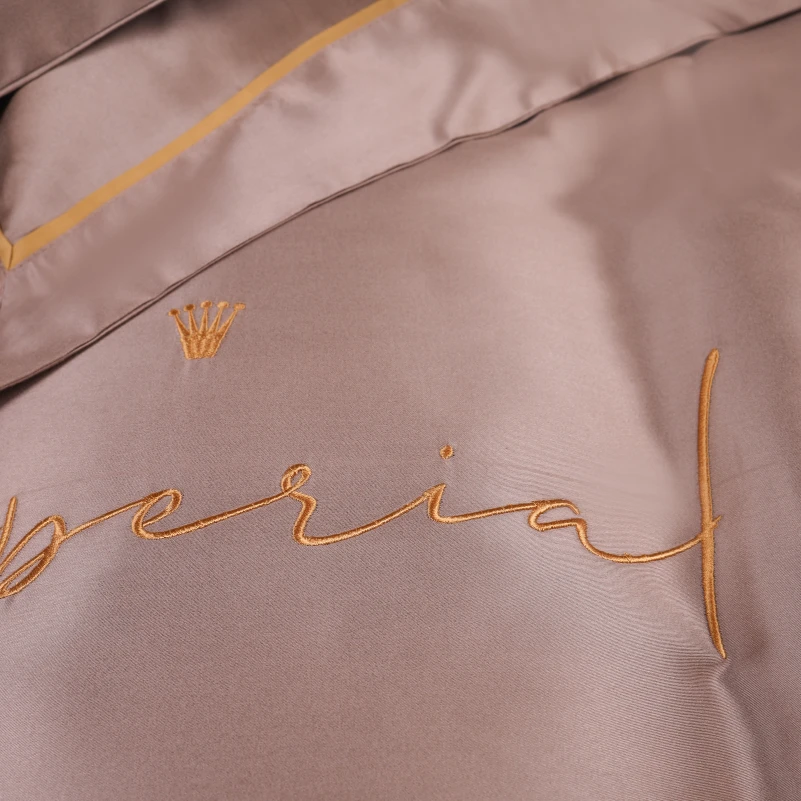 Комплект постільної білизни Imperial Tencel №08 Beige - 4