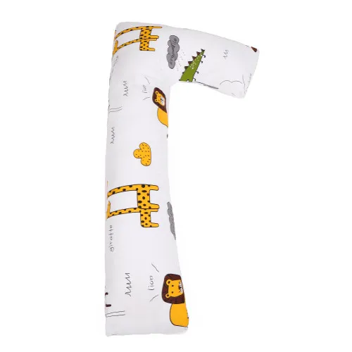 Подушка для беременных и отдыха Г-образная №5014 Color Line 17-0132 Lion King EcoSilk бязь