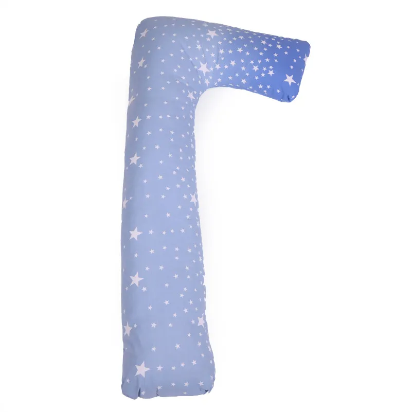 Подушка для вагітних та відпочинку Г-подібна №5010 Color Line 17-0432 Milky Way EcoSilk бязь