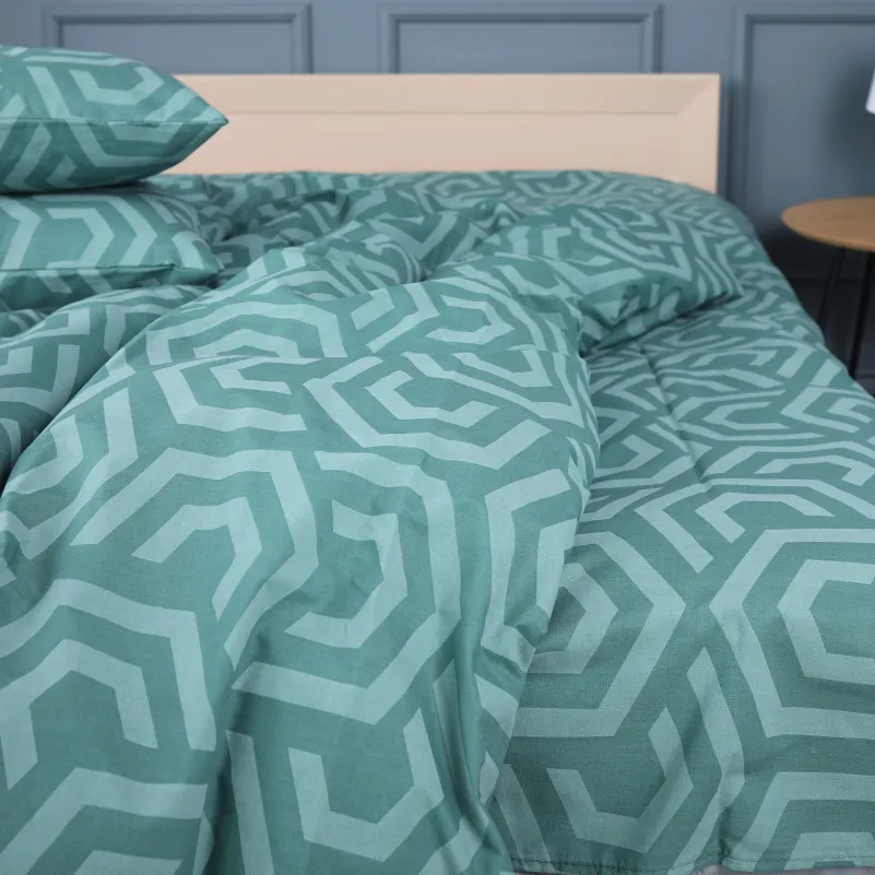 Наволочка MirSon Ranforce Elite 17-0622 Geometry Emerald - 4