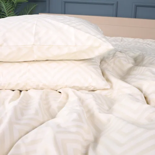 Наволочка Бязь 17-0623 Geometry Creamy