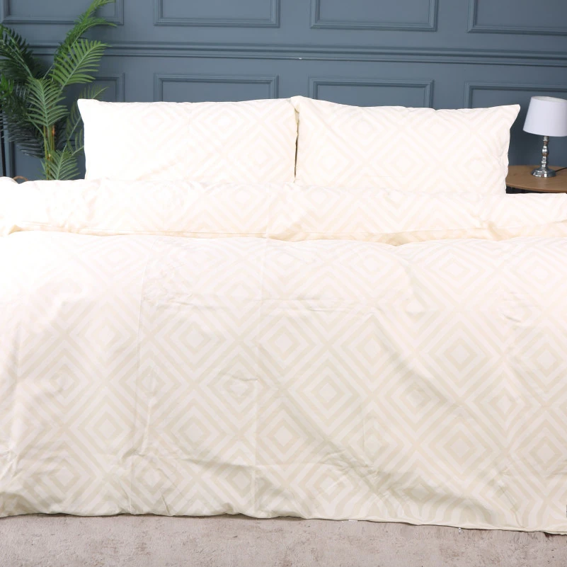 Комплект постільної білизни MirSon Ranforce Elite 17-0623 Geometry Creamy