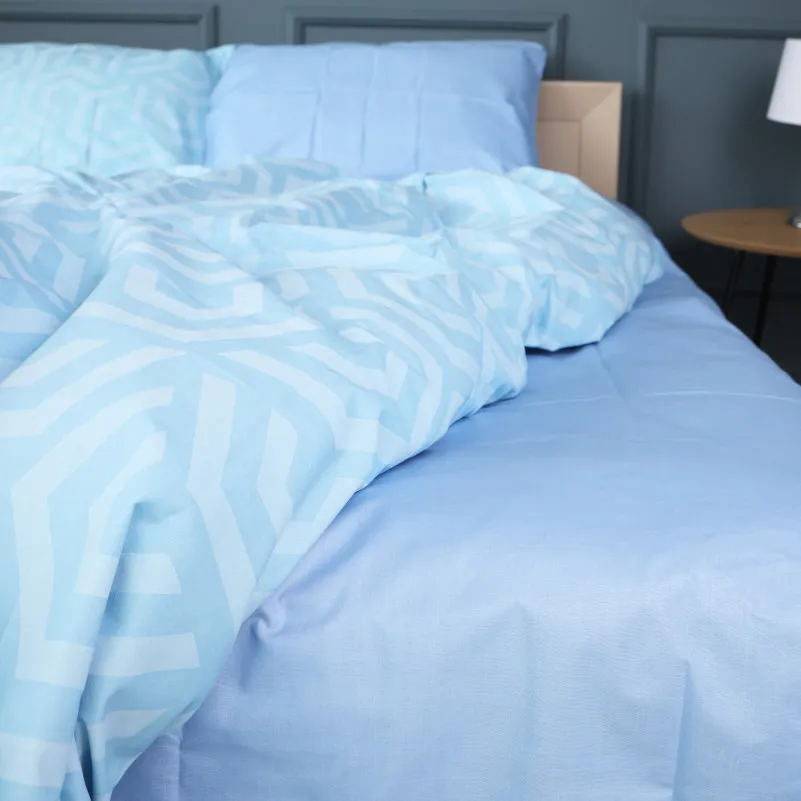 Комплект постельного белья Бязь 17-0628 Diamond Blue - 2