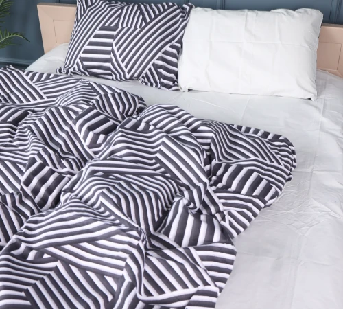 Підковдра Бязь 17-0629 Diamond Black White