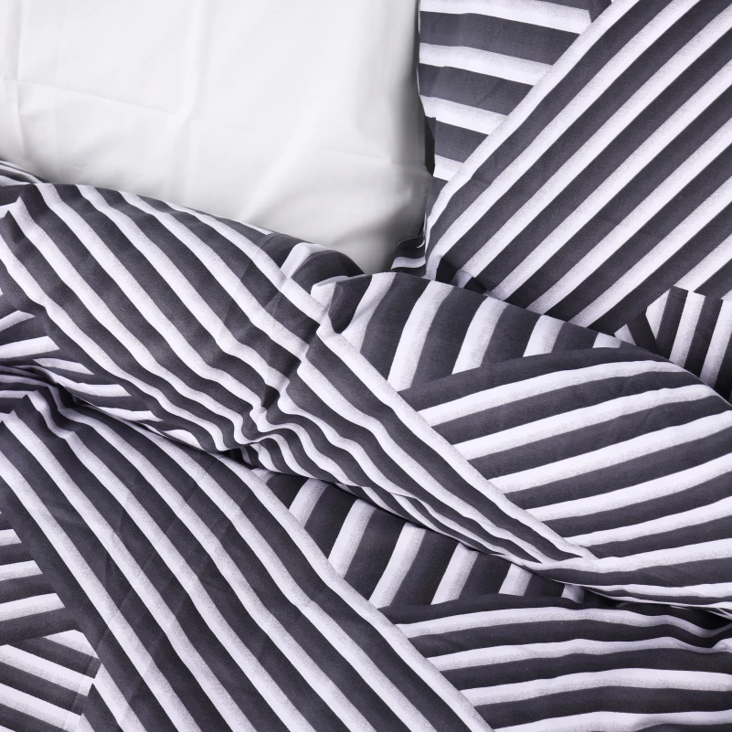 Комплект постільної білизни Ranforce Elite 17-0629 Diamond Black White - 2