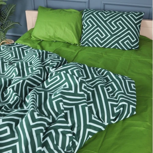Комплект постельного белья Бязь 17-0632 Diamond Emerald