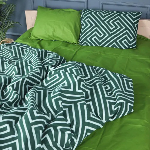 Наволочка Бязь 17-0632 Diamond Emerald - 2