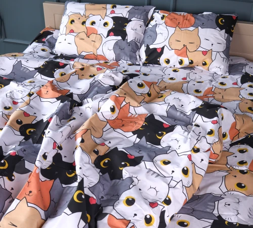 Підковдра Бязь 17-0769 Funny Cat