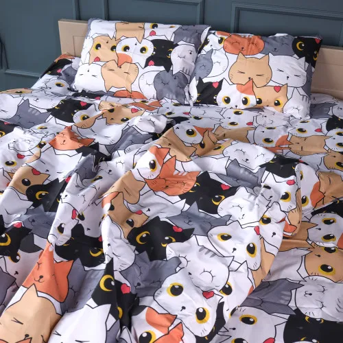 Комплект постельного белья Бязь 17-0769 Funny Cat
