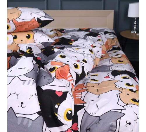 Простирадло Ranforce Elite 17-0769 Funny Cat