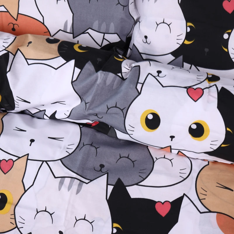 Комплект постільної білизни Ranforce Elite 17-0769 Funny Cat - 4