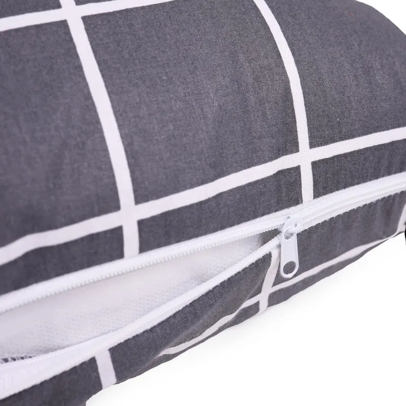 Подушка для беременных и отдыха Г-образная №5007 Color Line 17-4815 Lugano EcoSilk бязь - 6