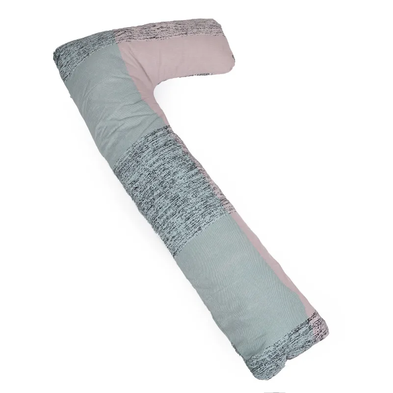 Подушка для беременных и отдыха Г-образная №5012 Color Line 17-4816 Meren EcoSilk бязь - 5