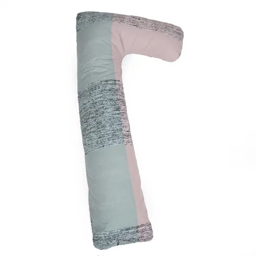 Подушка для беременных и отдыха Г-образная №5012 Color Line 17-4816 Meren EcoSilk бязь