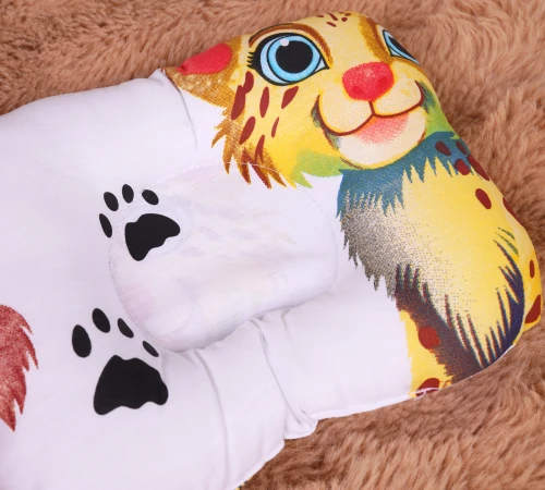 Подушка дитяча Заокруглена Kids Time 20-0034 King Tiger EcoSilk бязь - 2