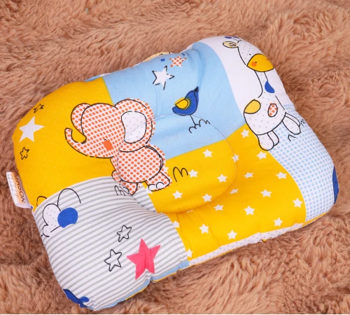 Подушка детская Закругленная Kids Time 20-0038 Cute animals EcoSilk бязь