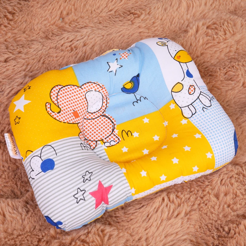 Подушка детская Закругленная Kids Time 20-0038 Cute animals EcoSilk бязь