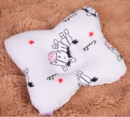 Подушка детская Бабочка Kids Time 20-0040 Cute white zebra EcoSilk бязь