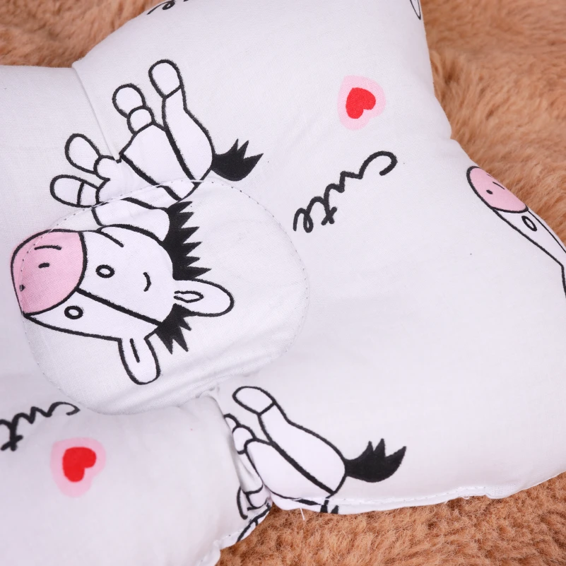 Подушка детская Бабочка Kids Time 20-0040 Cute white zebra EcoSilk бязь - 2