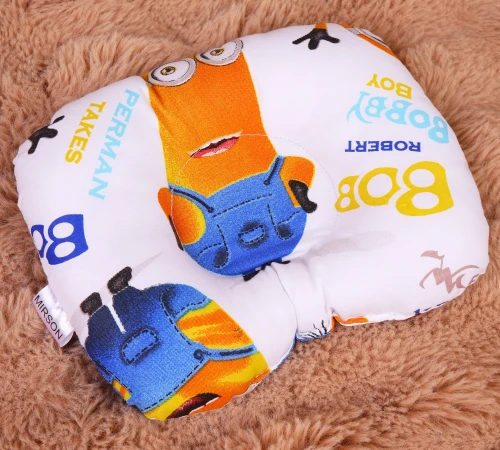 Подушка детская Закругленная Kids Time 20-0036 Minions EcoSilk бязь