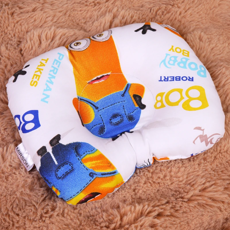 Подушка детская Закругленная Kids Time 20-0036 Minions EcoSilk бязь
