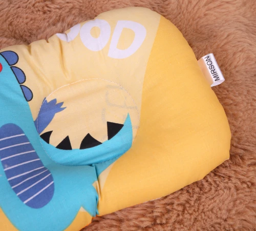 Подушка дитяча Заокруглена Kids Time 20-0033 Good dinosaur EcoSilk бязь - 2