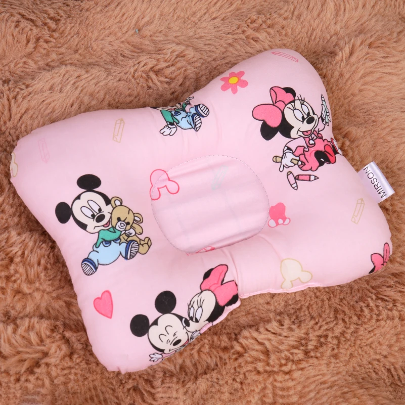 Подушка детская Бабочка Kids Time 20-0042 Pink Mikey Mouse EcoSilk бязь
