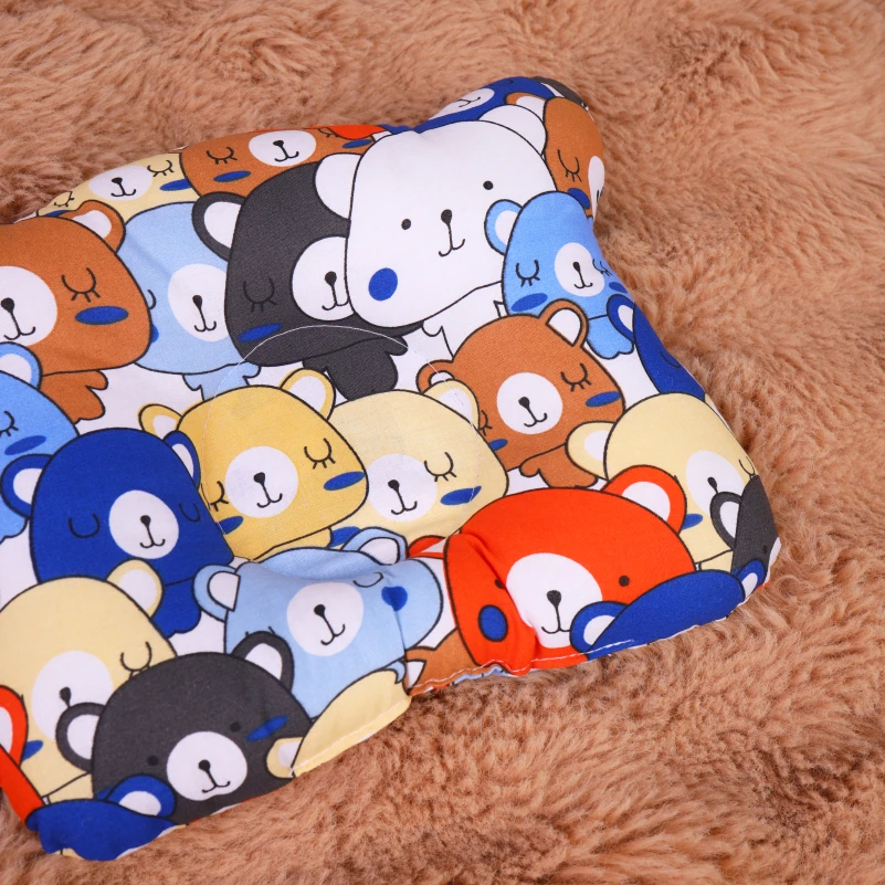 Подушка детская Мишка Kids Time 20-0032 Colored bears EcoSilk бязь - 1