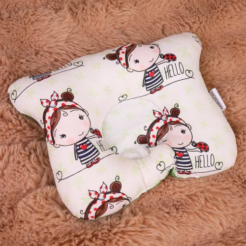 Подушка дитяча Ведмедик Kids Time 20-0031 Ladybug EcoSilk бязь