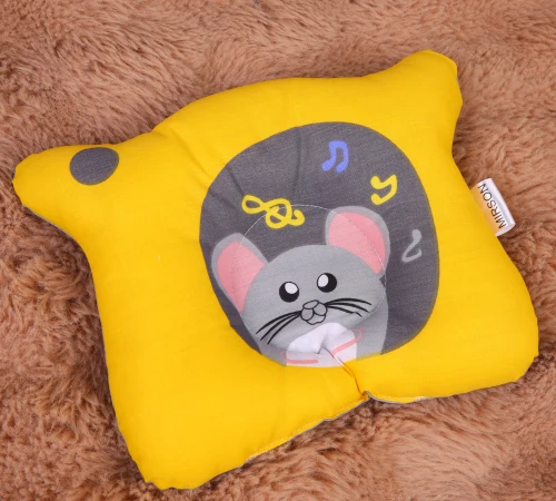 Подушка детская Мишка Kids Time 20-0029 Funny mice EcoSilk бязь