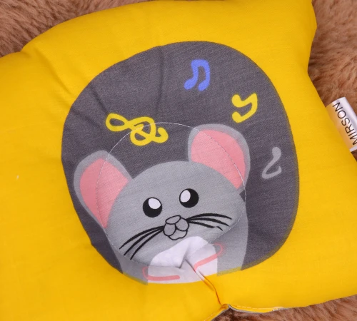 Подушка детская Мишка Kids Time 20-0029 Funny mice EcoSilk бязь - 2