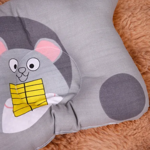 Подушка дитяча Ведмедик Kids Time 20-0029 Funny mice EcoSilk бязь - 4