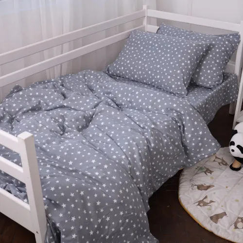 Підковдра Фланель 012 "Grey Stars"