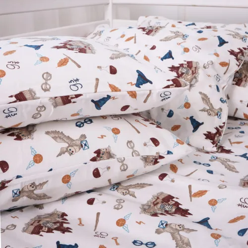 Простынь на резинке Фланель 013 "Harry Potter" высота 25 см (детские 10 см) - 2