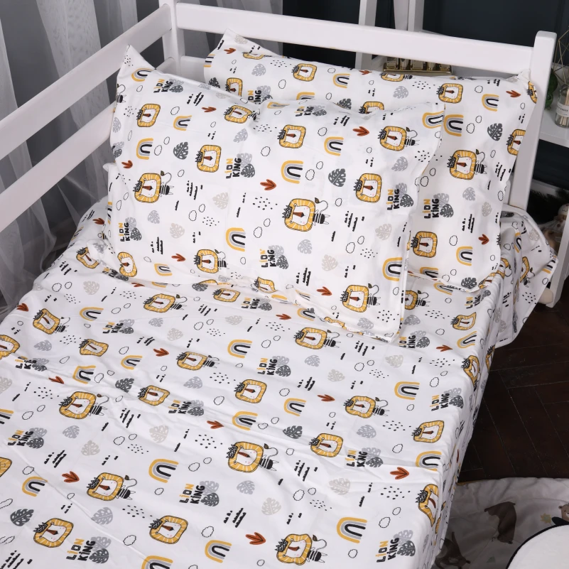 Комплект постільної білизни Фланель 014 "Lion" - 5