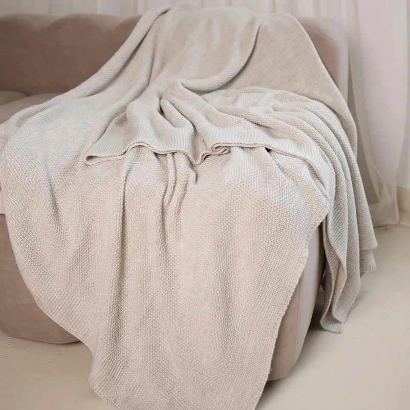 Плед в'язаний Б "Natural Linen" - 5